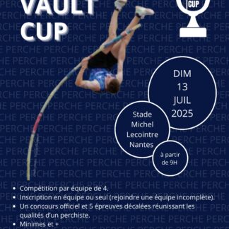 Inscription Pole Vault Cup sans T-shirt